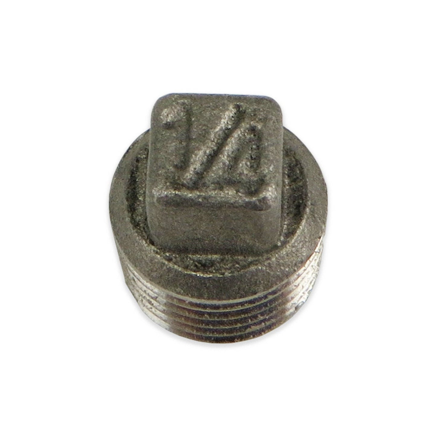 Stainless Steel Square Head Plug - 1/4" MPT