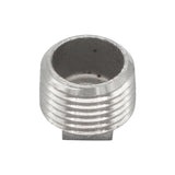 Stainless Steel Square Head Plug - 1/2" Male NPT