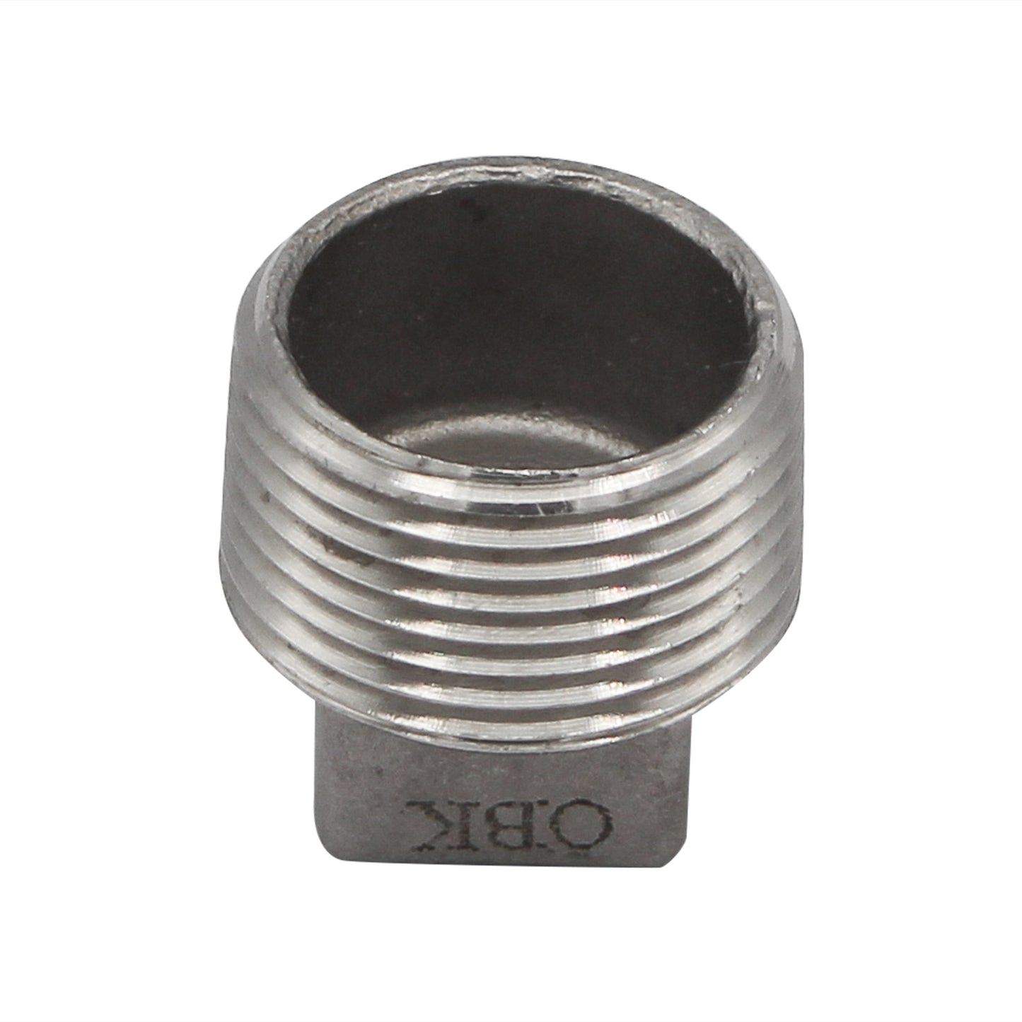 3/4" Male NPT Square Head Plug - 304 Stainless Steel Pipe Fitting