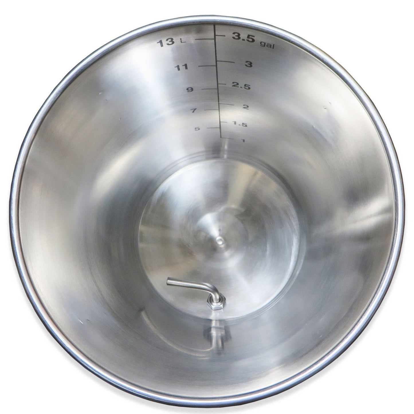 3.5 Gallon Ss Brewtech Mini Brew Bucket - Canadian Homebrewing Supplier - Free Shipping - Canuck Homebrew Supply