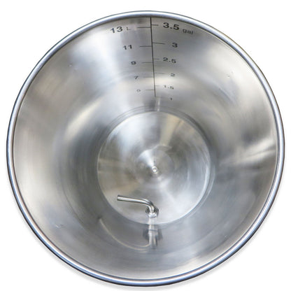 3.5 Gallon Ss Brewtech Mini Brew Bucket - Canadian Homebrewing Supplier - Free Shipping - Canuck Homebrew Supply