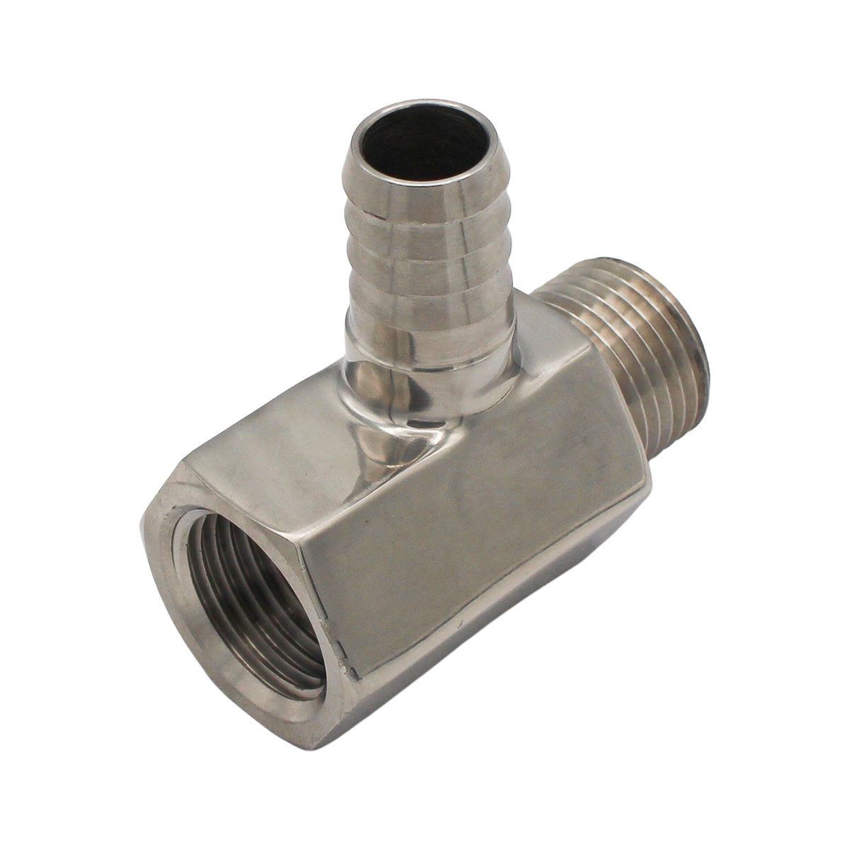 Ss Brewtech Re-Circulating T Barb - 1/2"