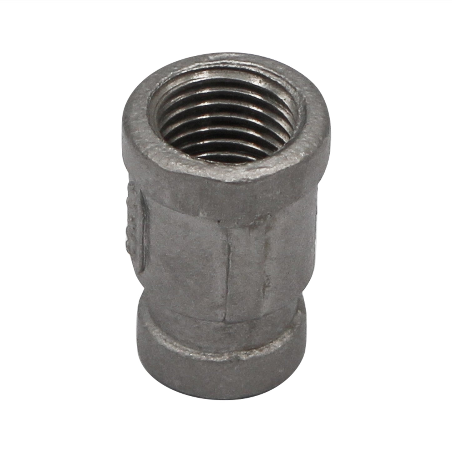 1/4" Female NPT X 1/8" Female NPT Reducing Coupler - 304 Stainless Steel Pipe Fitting