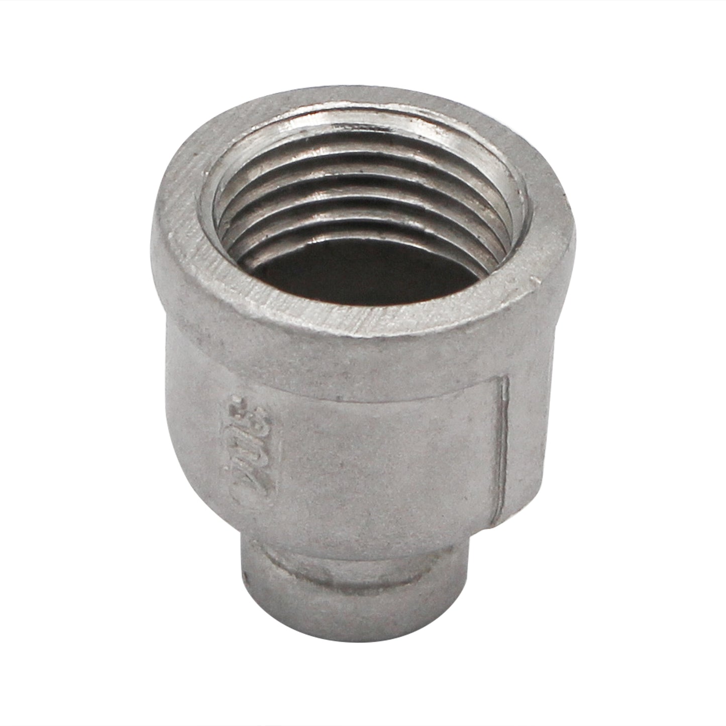 1/2" Female NPT X 1/8" Female NPT Reducing Coupler - 304 Stainless Steel Pipe Fitting