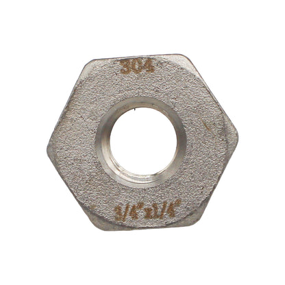 3/4" X 1/4" Female NPT Reducer Bushing - 304 Stainless Steel Pipe Fitting