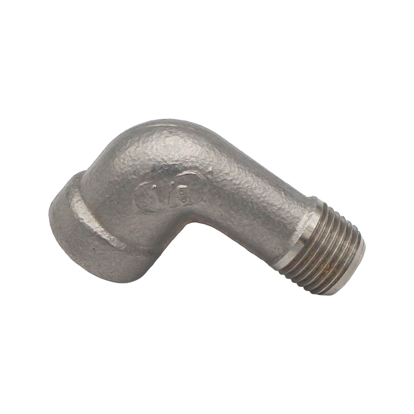 1/8" Male NPT X 1/8" Female NPT Street Elbow - 304 Stainless Steel Pipe Fitting