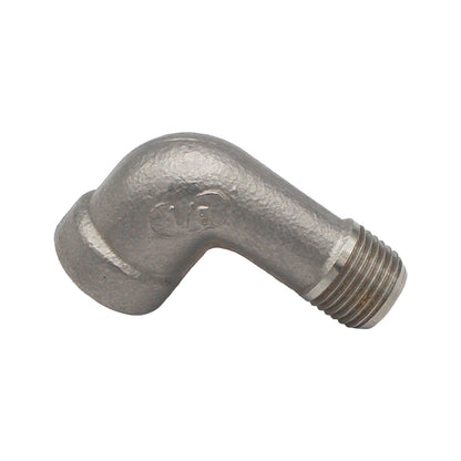 1/8" Male NPT X 1/8" Female NPT Street Elbow - 304 Stainless Steel Pipe Fitting