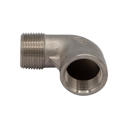 3/4" Male NPT X 3/4" Female NPT Street Elbow - 304 Stainless Steel Pipe Fitting