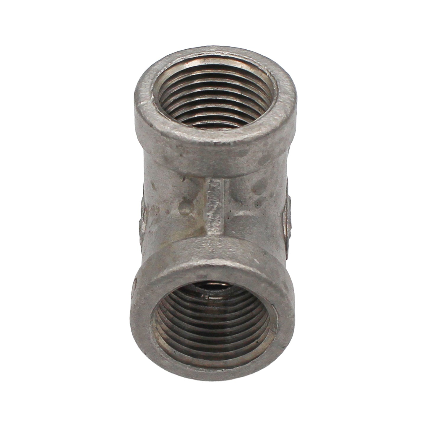 3/8" Female NPT Cross - 304 Stainless Steel Pipe Fitting