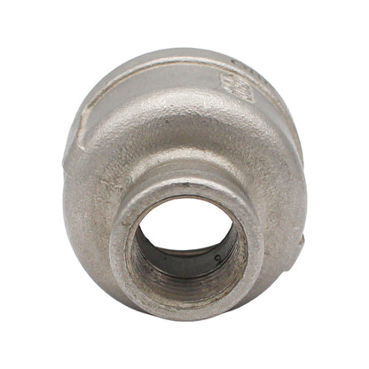 1" Female NPT X 3/8" Female NPT Reducing Coupler - 304 Stainless Steel Pipe Fitting