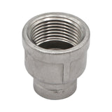 Stainless Steel Reducing Coupler - 3/4" Female NPT to 3/8" Female NPT