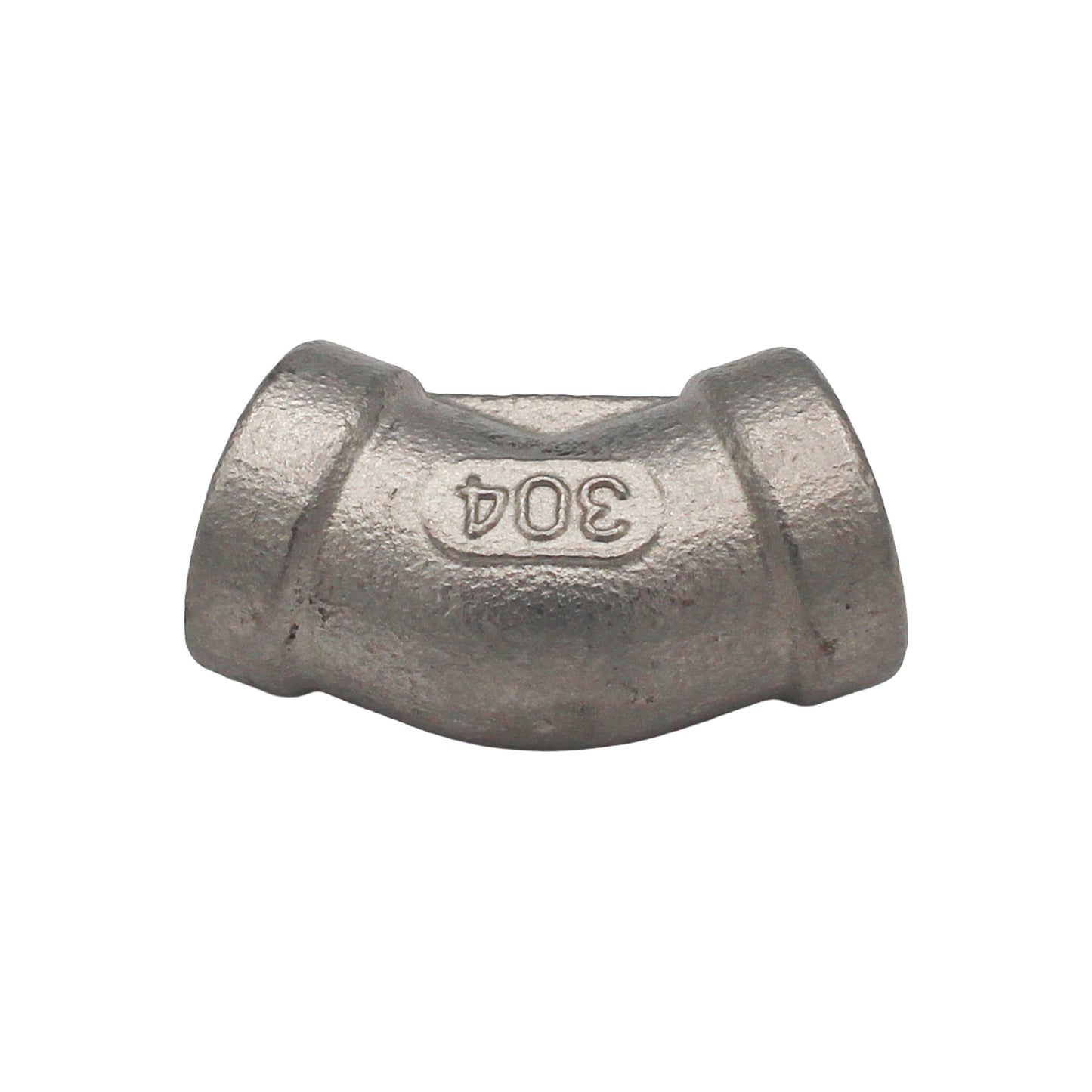 1/4" Female NPT 45 Degree Elbow - 304 Stainless Steel Pipe Fitting
