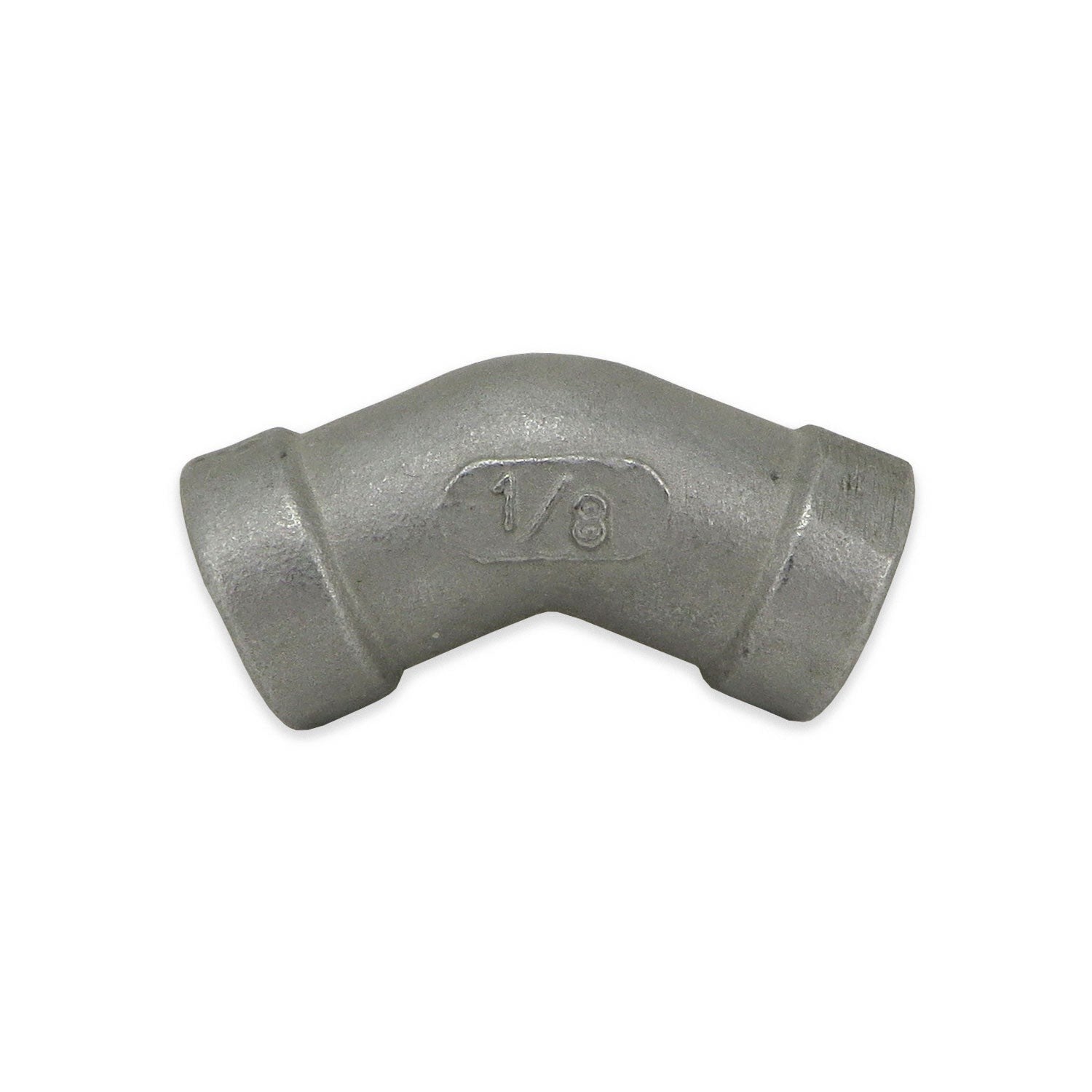 Stainless Steel 45° Elbow - 1/8" FPT