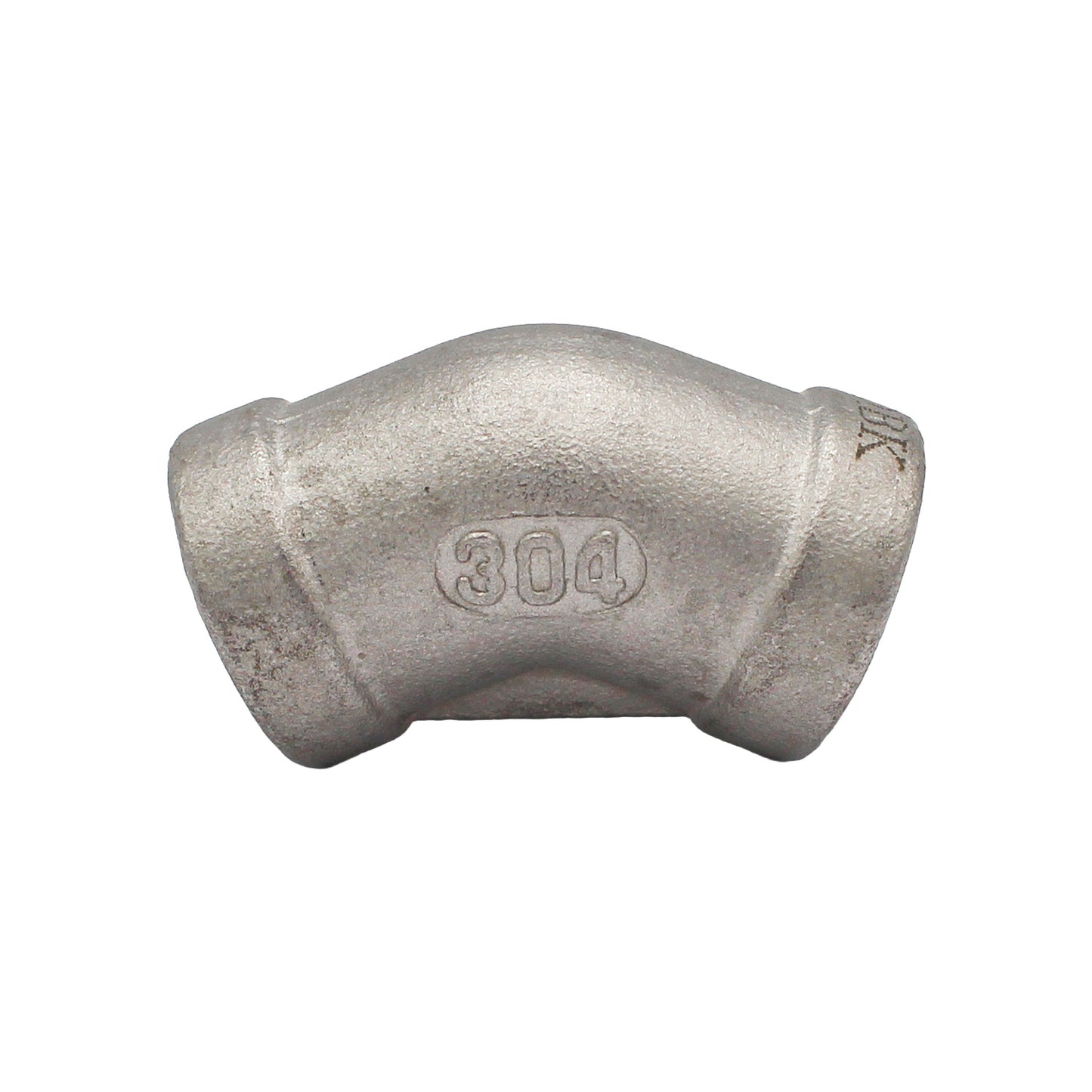 3/8" Female NPT 45 Degree Elbow - 304 Stainless Steel Pipe Fitting