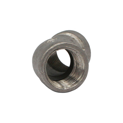 3/8" Female NPT 45 Degree Elbow - 304 Stainless Steel Pipe Fitting