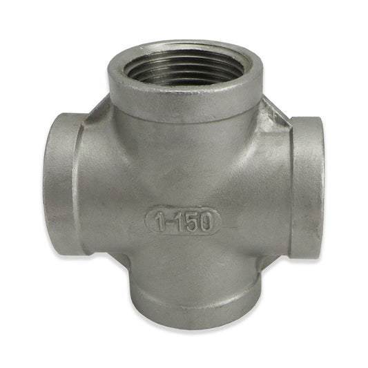 Stainless Steel Cross - 1" FPT