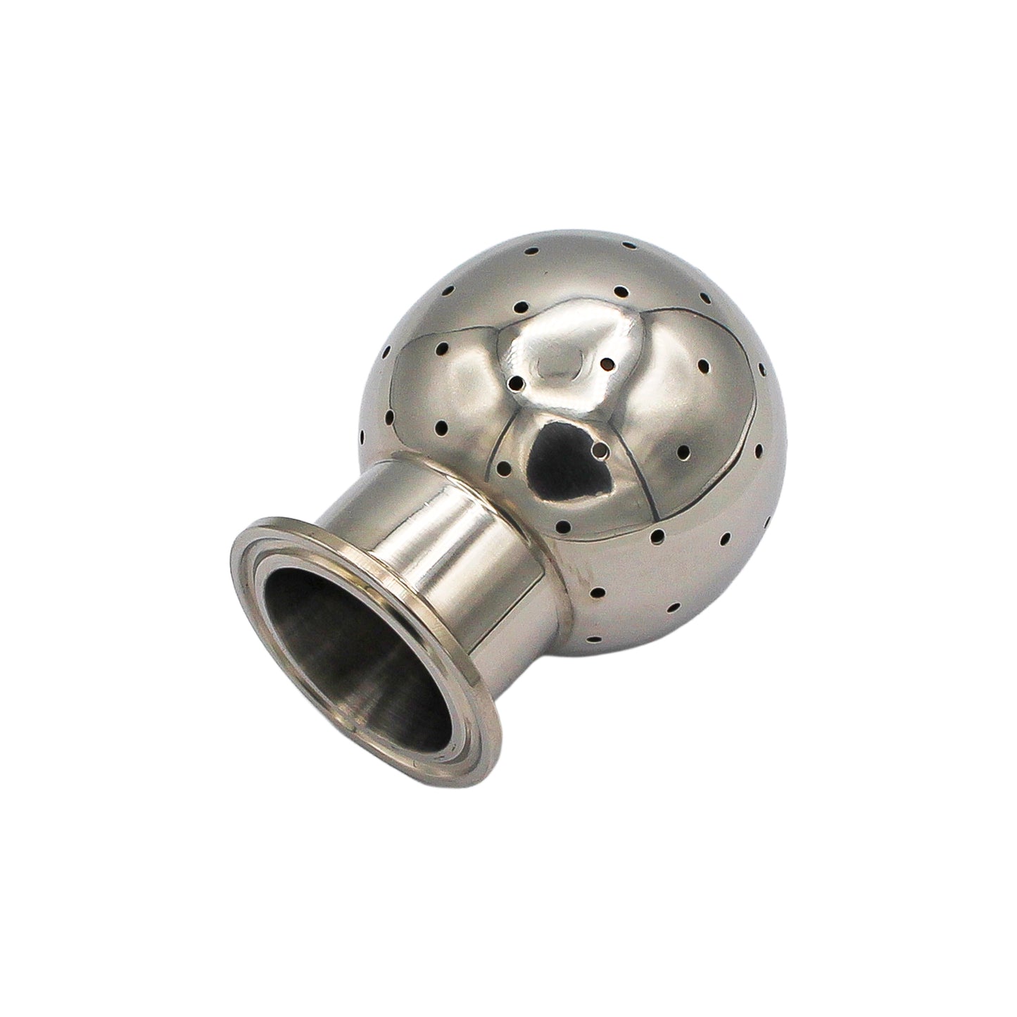 Stainless Steel Matte Tri-Clover Stationary Spray Ball - 1.5" TC -  Canuck Homebrew Supply, Canada