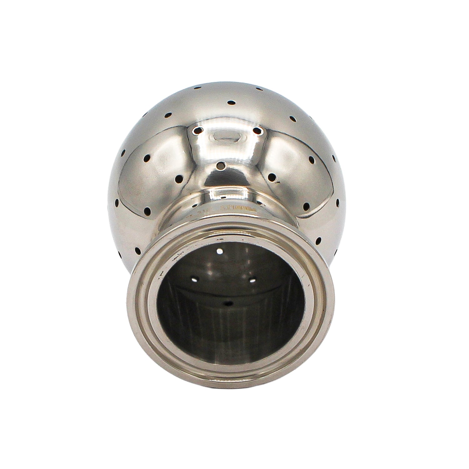 Stainless Steel Matte Tri-Clover Stationary Spray Ball - 1.5" TC -  Canuck Homebrew Supply, Canada