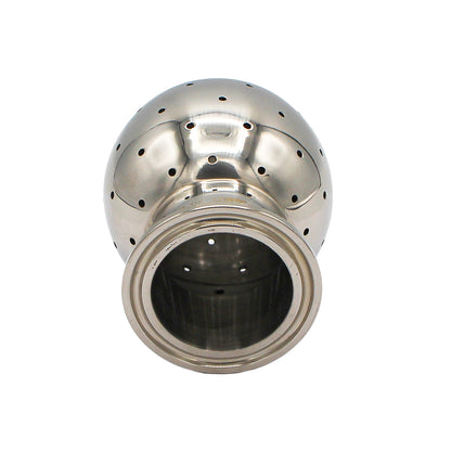 Stainless Steel Matte Tri-Clover Stationary Spray Ball - 1.5" TC -  Canuck Homebrew Supply, Canada