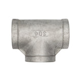 Stainless Steel Tee - 1" Female NPT