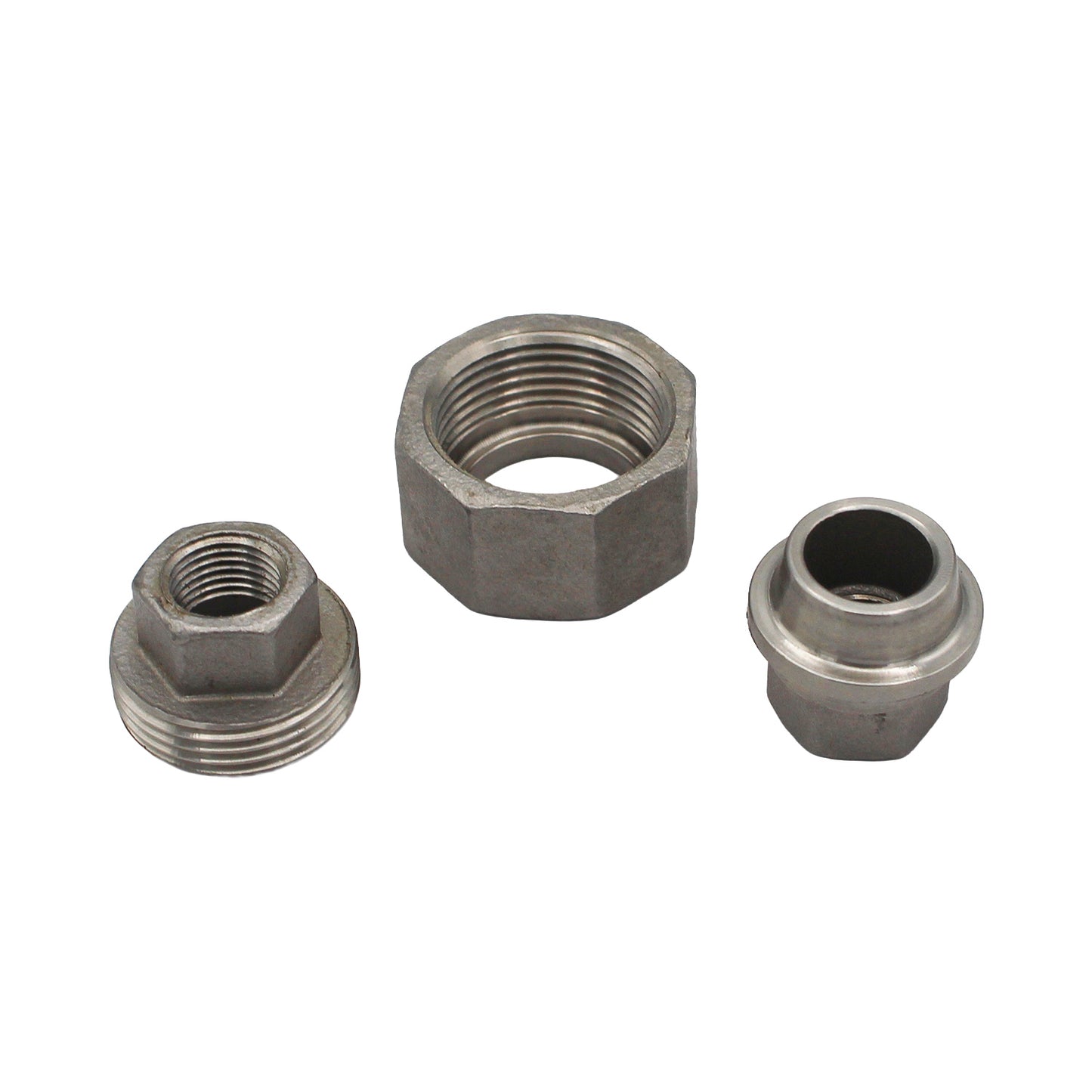 1/8" Female NPT X 1/8" Female NPT Union Coupler - 304 Stainless Steel Pipe Fitting