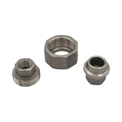 1/8" Female NPT X 1/8" Female NPT Union Coupler - 304 Stainless Steel Pipe Fitting