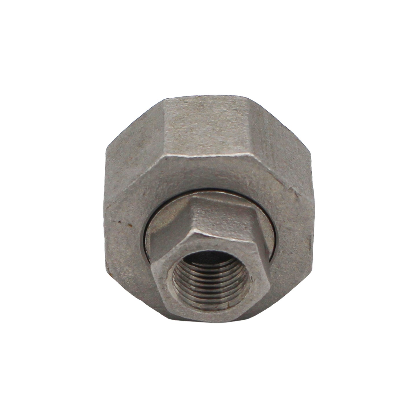 1/8" Female NPT X 1/8" Female NPT Union Coupler - 304 Stainless Steel Pipe Fitting