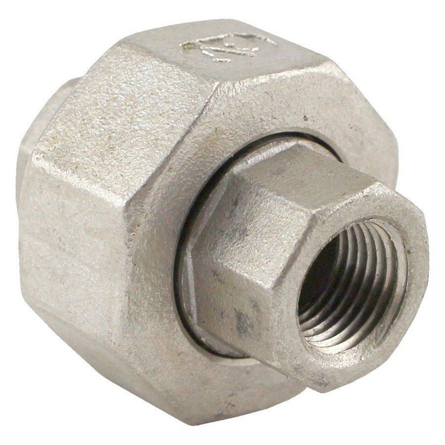 Stainless Steel Union Coupler - 1/8" Female NPT to 1/8" Female NPT