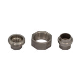Stainless Steel Union Coupler - 1/4" Female NPT to 1/4" Female NPT