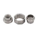 Stainless Steel Union Coupler - 3/8" Female NPT to 3/8" Female NPT