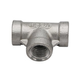 Stainless Steel Tee - 1/4" Female NPT