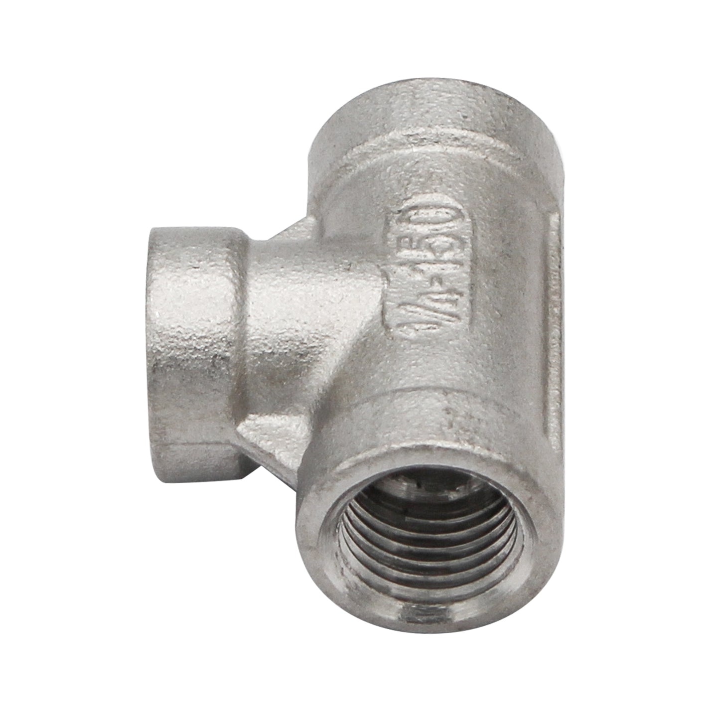 1/4" Female NPT Tee - 304 Stainless Steel Pipe Fitting