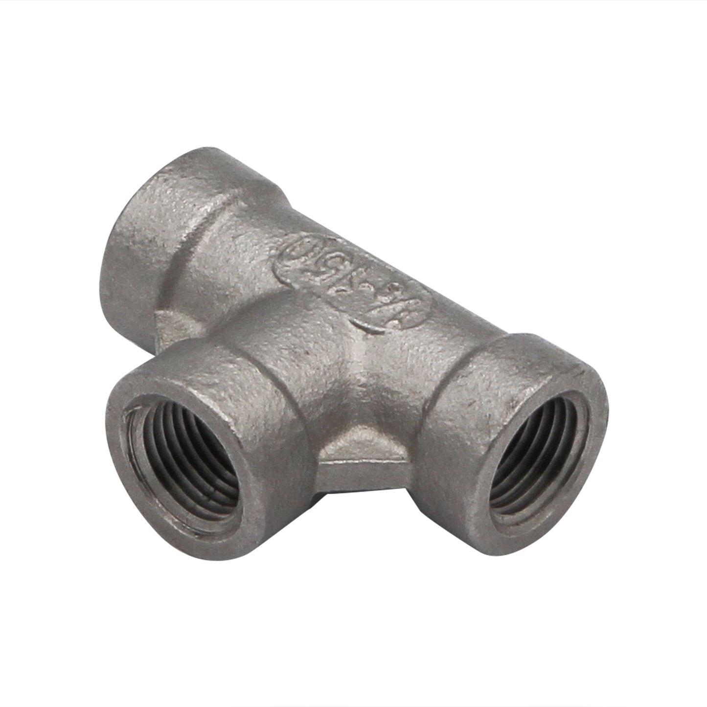 1/8" Female NPT Tee - 304 Stainless Steel Pipe Fitting
