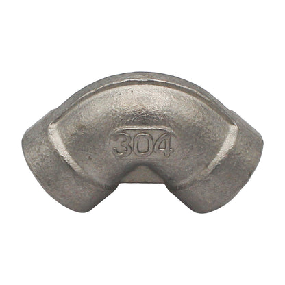 1/8" Female NPT Elbow - 304 Stainless Steel Pipe Fitting