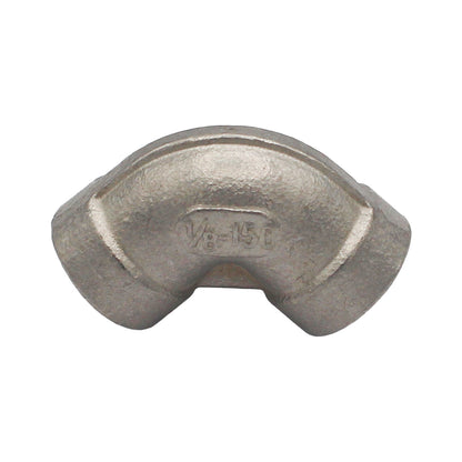 1/8" Female NPT Elbow - 304 Stainless Steel Pipe Fitting