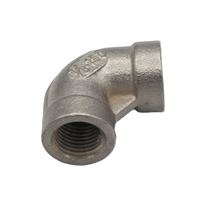 1/8" Female NPT Elbow - 304 Stainless Steel Pipe Fitting
