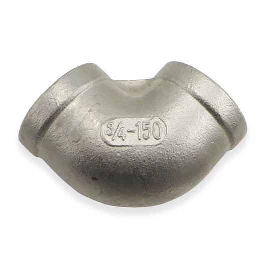 Stainless Steel Elbow - 3/4" FPT