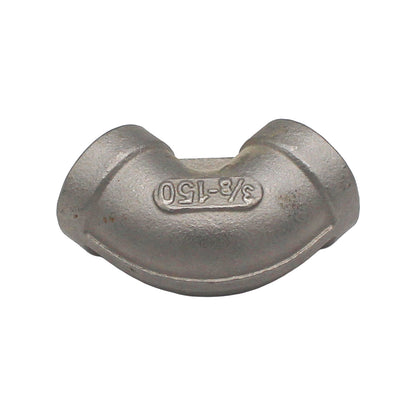 3/8" Female NPT Elbow - 304 Stainless Steel Pipe Fitting