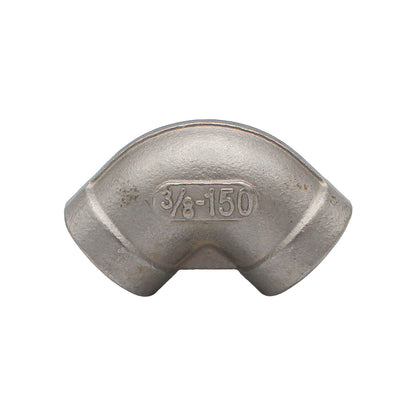 3/8" Female NPT Elbow - 304 Stainless Steel Pipe Fitting