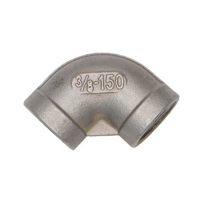 3/8" Female NPT Elbow - 304 Stainless Steel Pipe Fitting