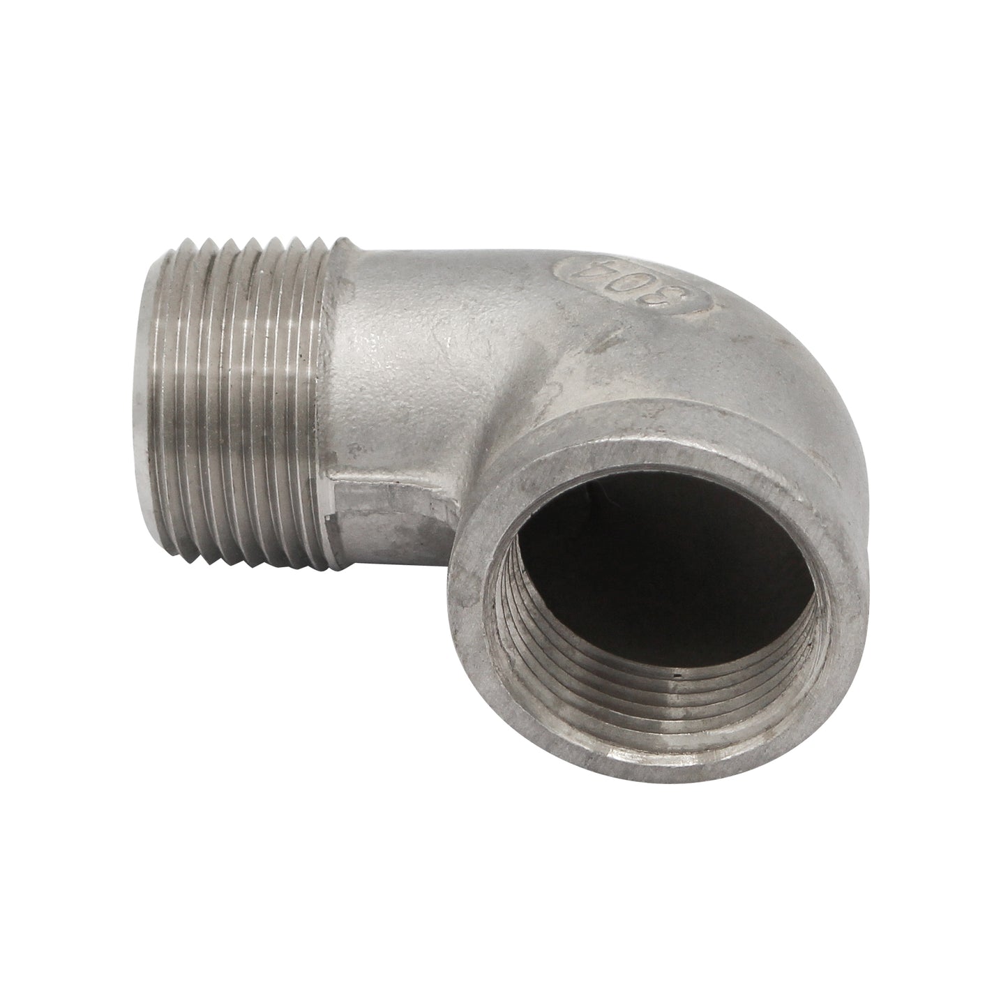 1" Male NPT X 1" Female NPT Street Elbow - 304 Stainless Steel Pipe Fitting
