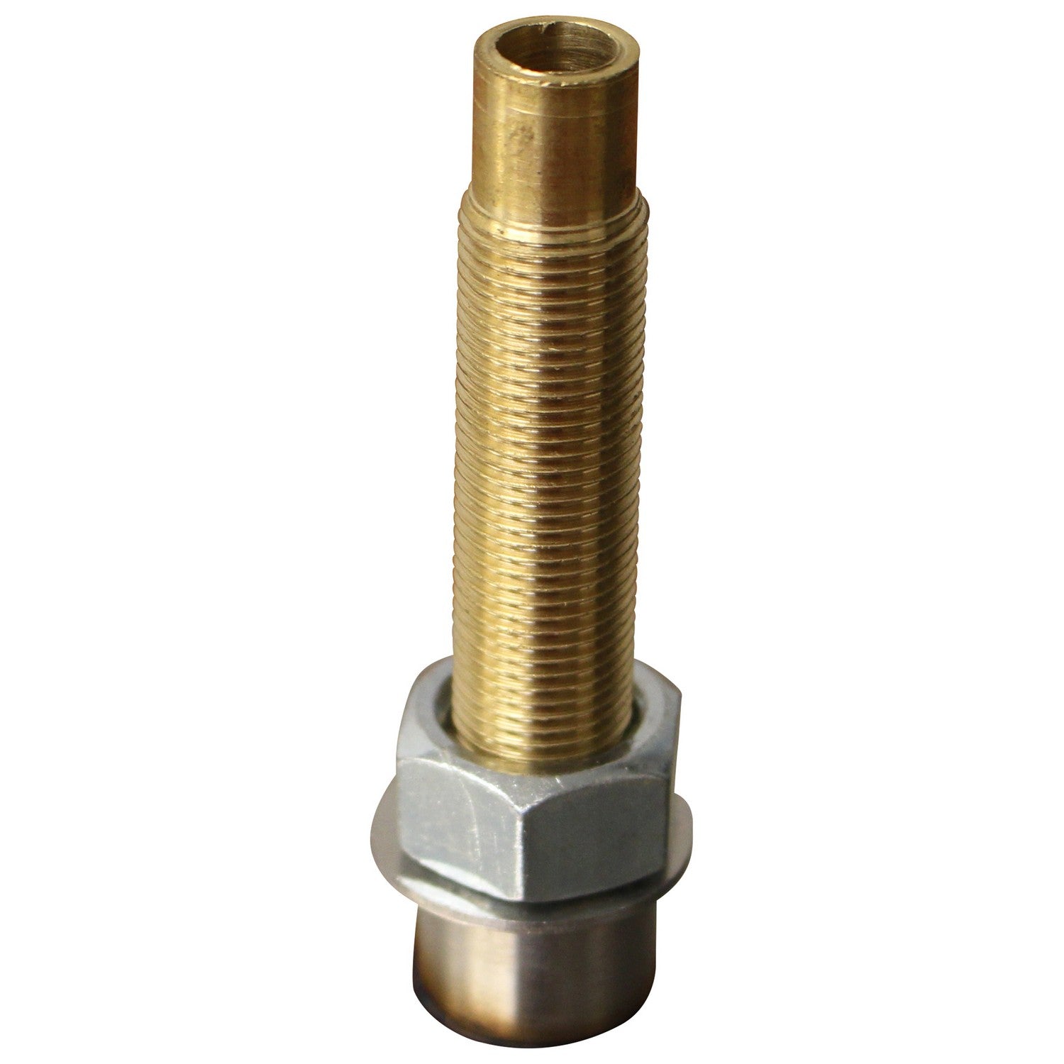 Surface Mount Drip Tray w/ Drain - 20” x 5” x 3/4” - Nipple, Nut & Washer