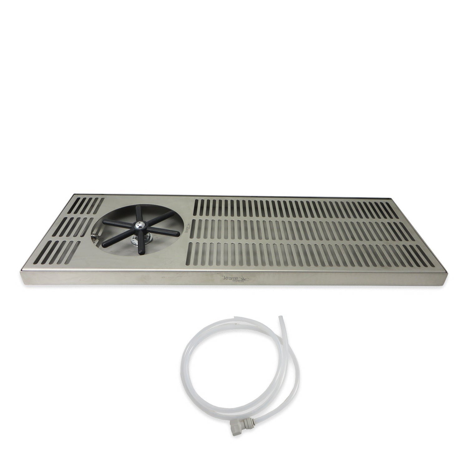 Premium Stainless Steel Drip Tray with Drain and Rinser - 20" x 7" x 7/8" - Canadian Homebrewing Supplier - Free Shipping - Canuck Homebrew Supply