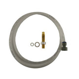 Stainless Steel Flush Mount Spray Glass Rinser With Drain Drip Tray - 8" X 7 1/2" X 1" - Included Hardware