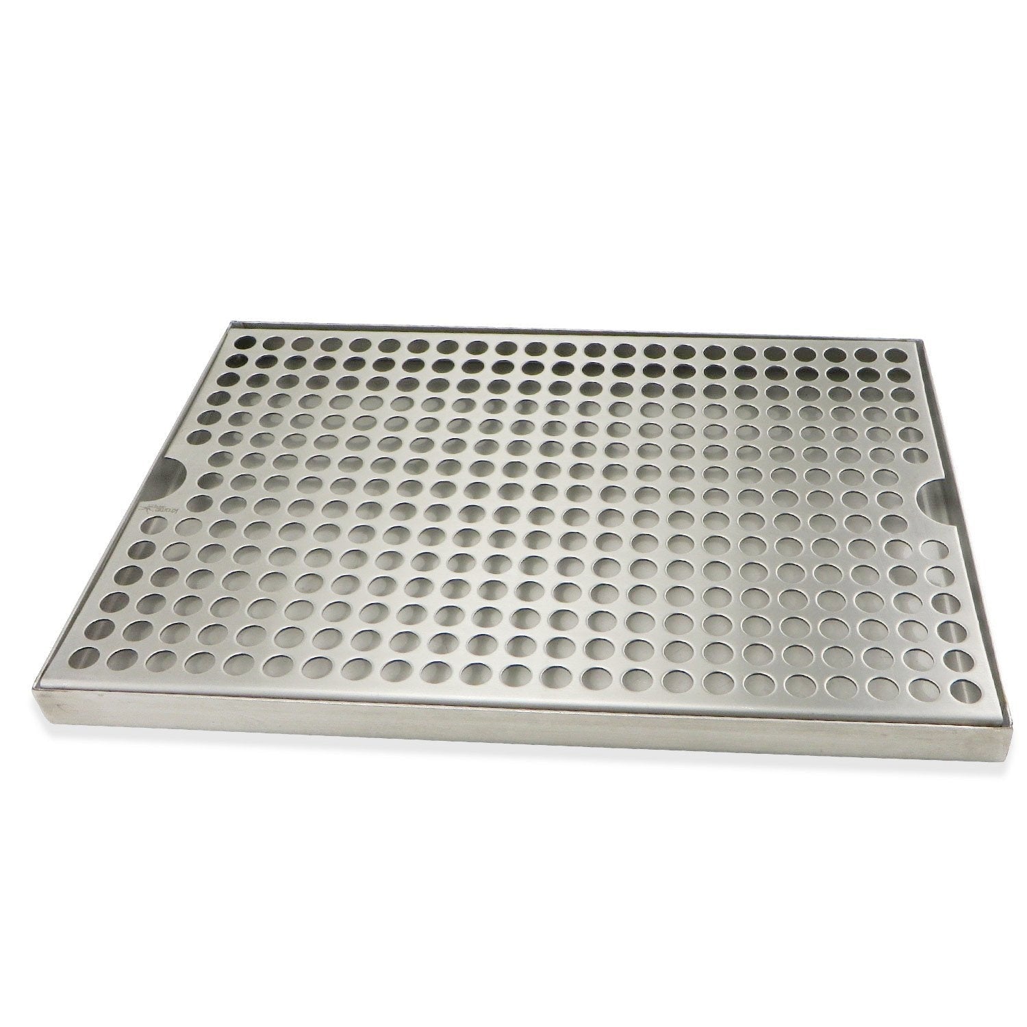 Stainless Steel Surface Mounted Drip Tray - 12" x 8" x 3/4"
