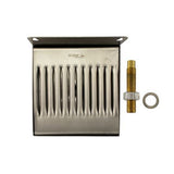 Stainless Steel Wall Mounted Drip Tray with Drain with Included Hardware