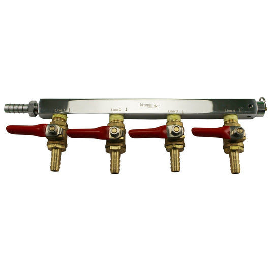 Pro Grade 4 Way Gas Manifold