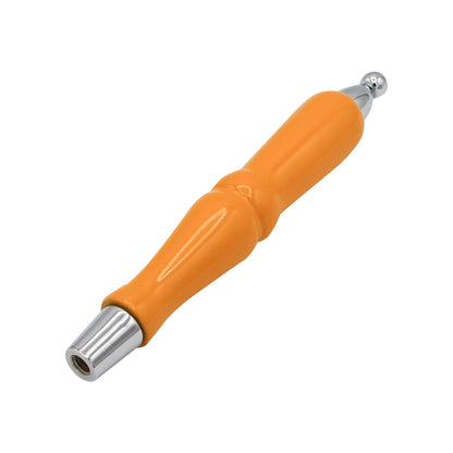 Slim Pub Style Wooden Tap Handle - Yellow (8 1/2")