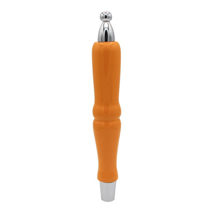 Slim Pub Style Wooden Tap Handle - Yellow (8 1/2")