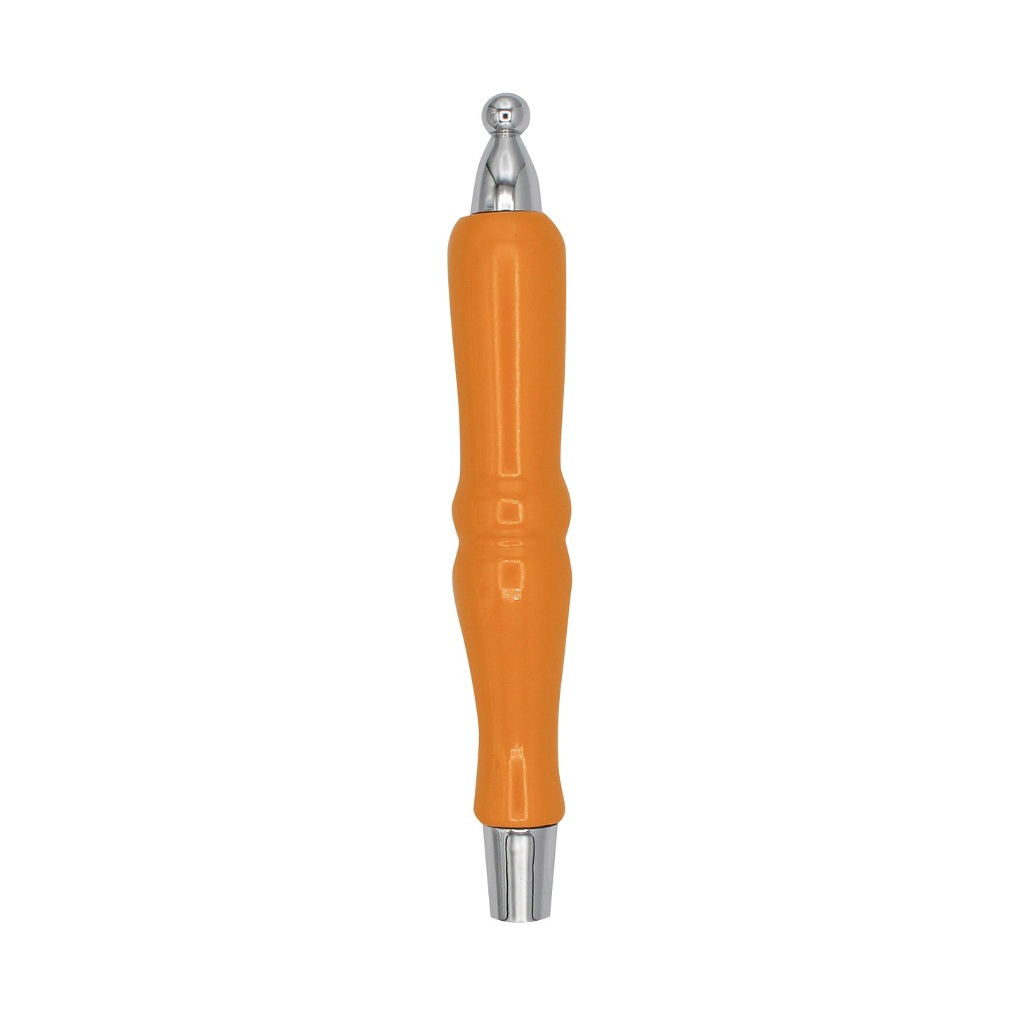 Slim Pub Style Wooden Tap Handle - Yellow (8 1/2")